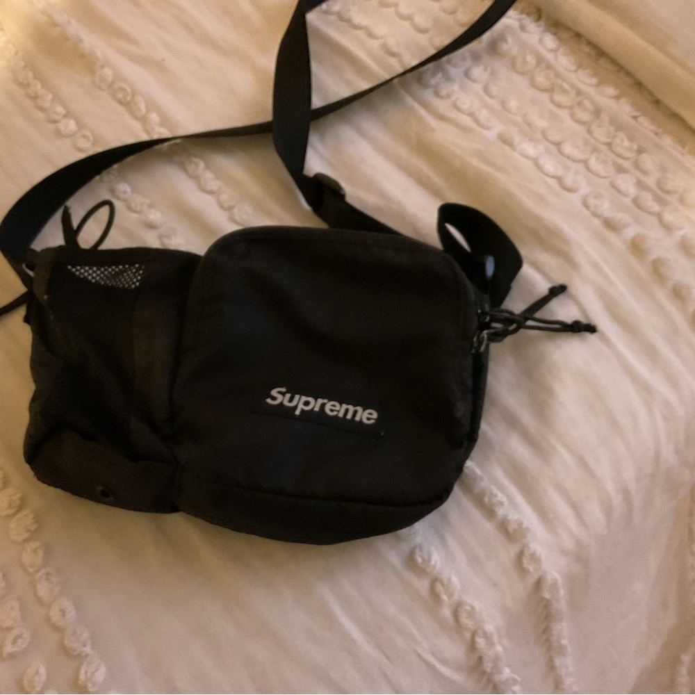 Supreme Black Shoulder Bag